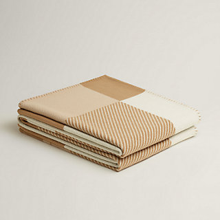 H Riviera blanket - Beige | Hermès Canada